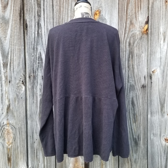 Roaman's Sweaters | 3x Cardigan Roamans Button Vneck Black Plus | Poshmark